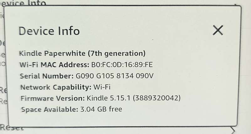 Amazon Kindle Paperwhite - 7th Generation - 4GB - Wi-Fi - 6 Inch
