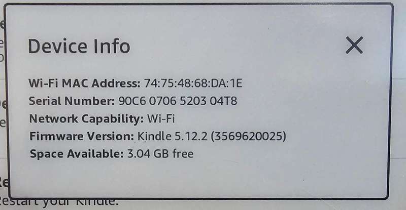 Amazon Kindle BASIC - 7th Generation - 4GB - Wi-Fi - 6 Inch