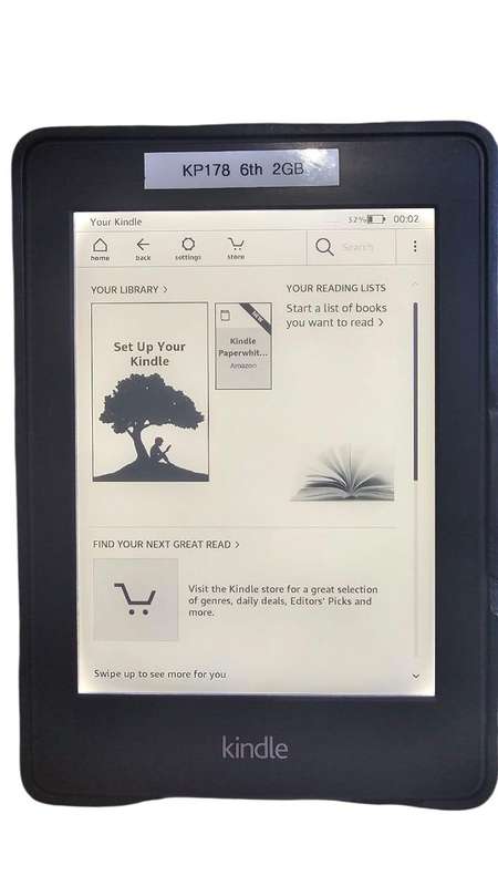 Amazon Kindle Paperwhite - 6th Generation - 2GB - Wi-Fi