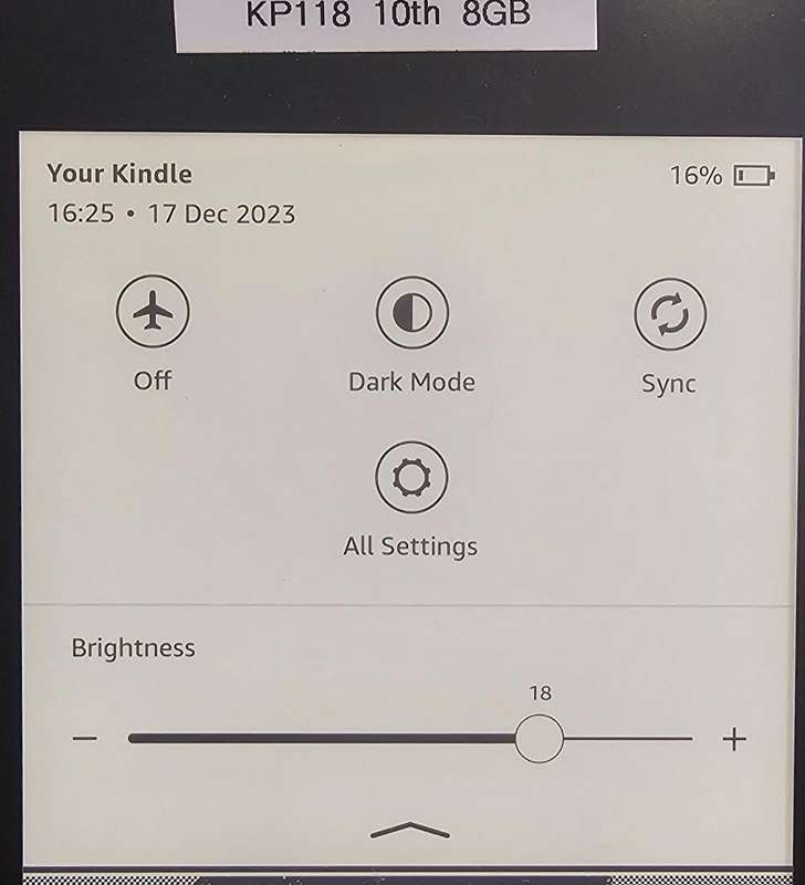 Amazon Kindle Paperwhite (built-in backlight) - 10th Gen - 8GB - Wi-Fi & BT - 6 Inch (Waterproof)