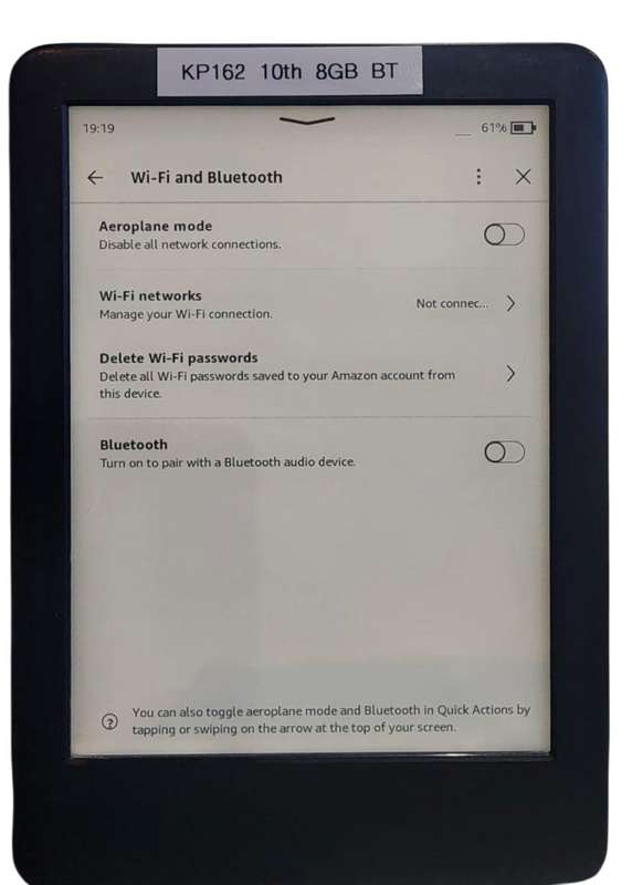 Amazon Kindle Paperwhite - 10th Generation - GB - Wi-Fi & Bluetooth