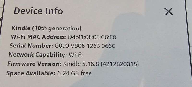 Amazon Kindle Paperwhite - 10th Generation - GB - Wi-Fi & Bluetooth