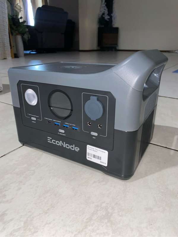 EcoNode Node -700W/1400W 384WH LifePo4 Portable Power Station -UPS Inverter