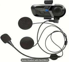 MOTORCYCLE HELMET HEADSET EARPHONE WIRELESS  HANDS-FREE MUSIC PLAYER SPEAKER BT 5.3 PACKAGE
