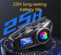 Q58 ADVANCED MOTORCYCLE HELMET WIRELESS RADIO MULTI-SCENE MIXED MUSIC SHARING RADIO 500 METERS
