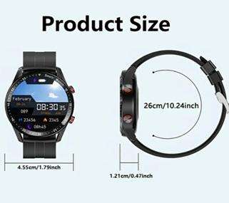 CHIBEAR MEN'S IP67 SMARTWATCH