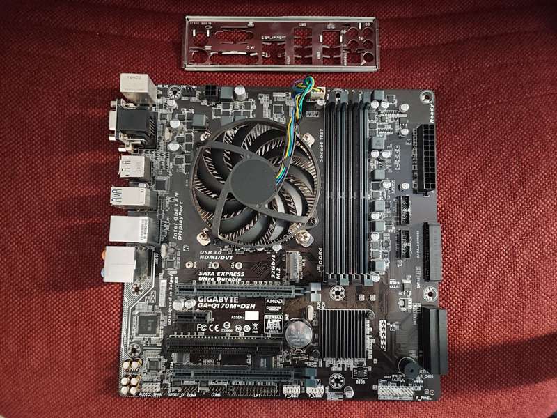 Motherboard CPU Combo