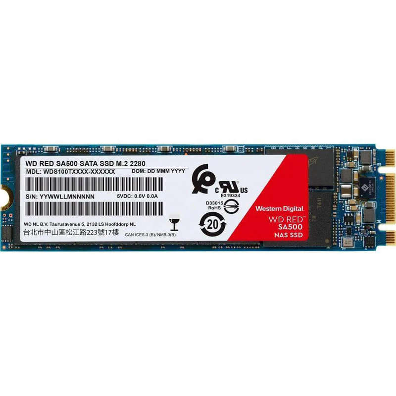Western Digital Red High Endurance 500GB M.2 2280 SSD