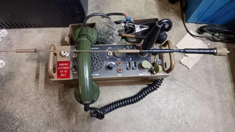 Barcom Z68 Radio Ex Army