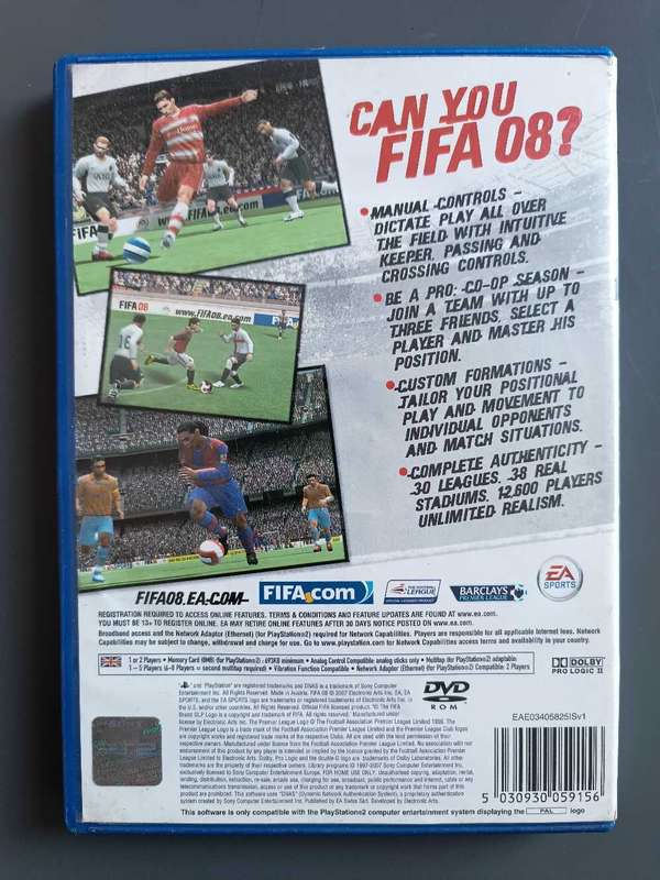 Fifa 08 PS2