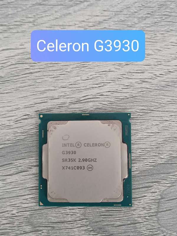 Intel Celeron G3930 6th gen CPU