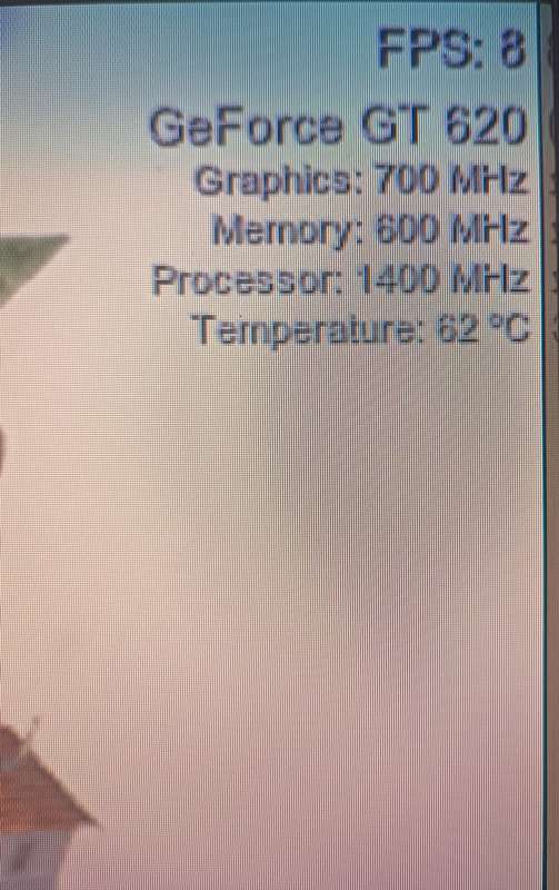 NVidia GT 620 GPU