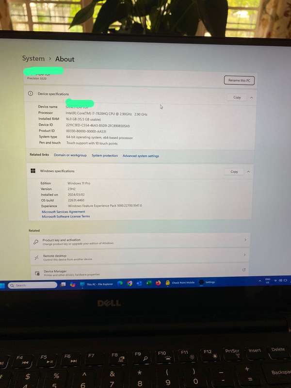 Dell Precision 5520