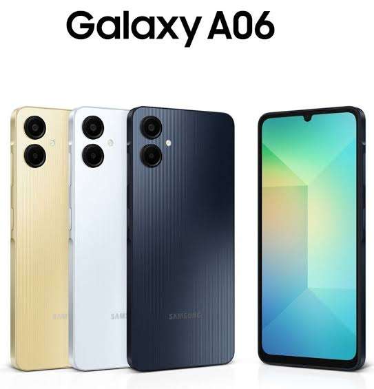 Samsung A06 128GB Dual Sim Smartphone