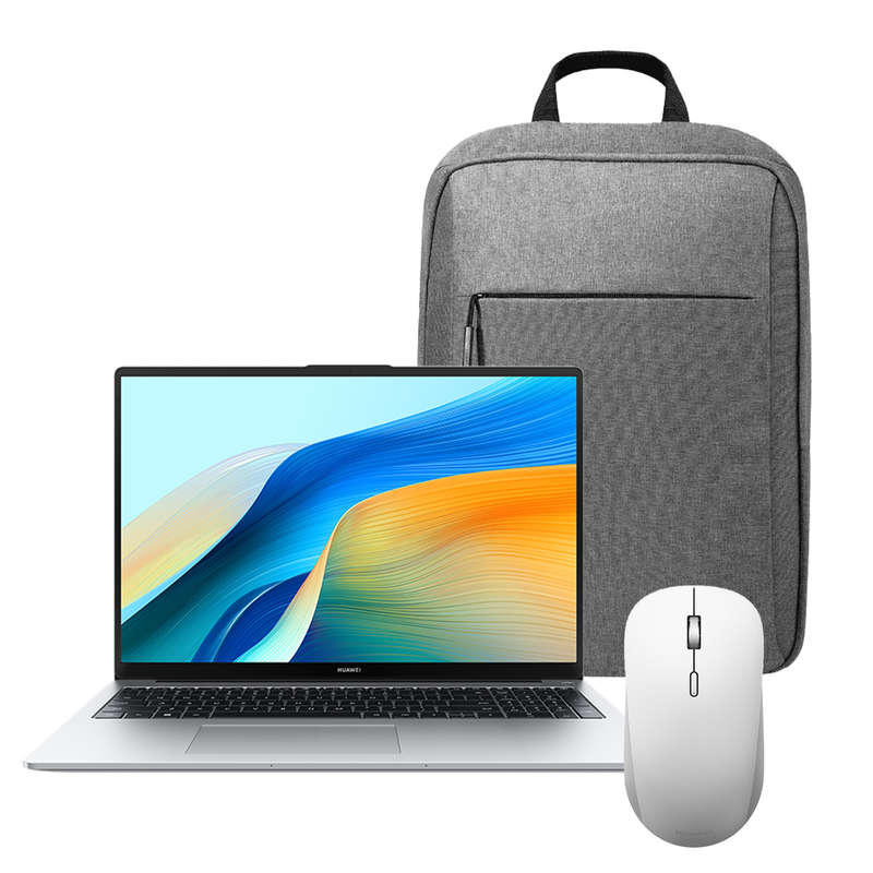 Huawei MateBook D16 Intel Core i5 8GB RAM 512GB SSD 16" + Huawei Bag + Huawei Mouse