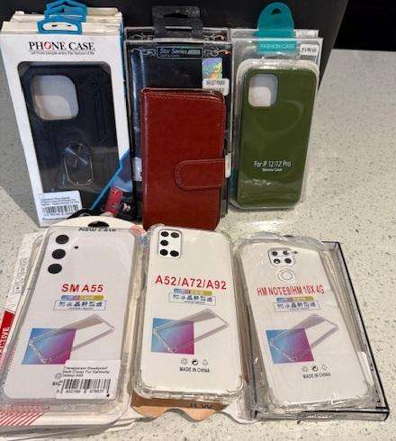 Box Full of CELLPHONE COVER - OLD MODELS - 30 UNITS