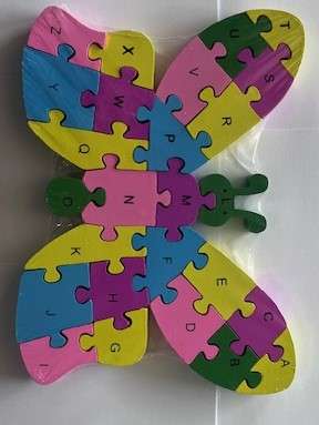 Butterfly Puzzle -  26 Piece Puzzle