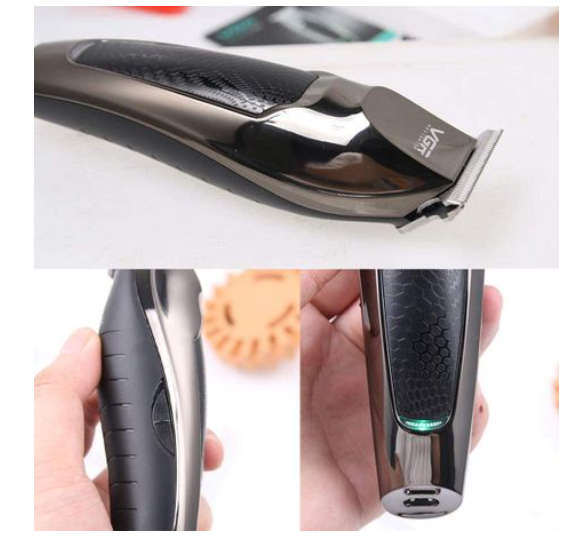 VGR - Professional Wireless Hair & Beard Trimmer with 5 Hair Gauges