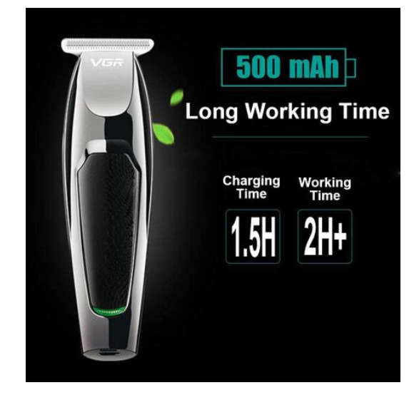 VGR - Professional Wireless Hair & Beard Trimmer with 5 Hair Gauges