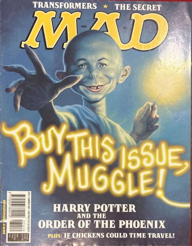 Harry Potter Mad Magazines (X5)