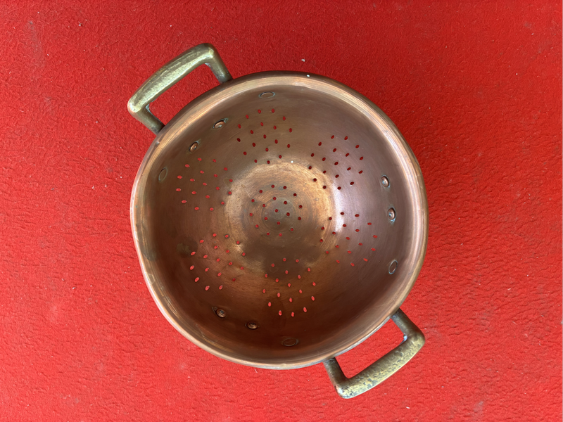 Petite Copper Colander / Strainer