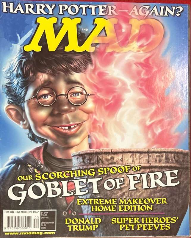 Harry Potter Mad Magazines (X5)
