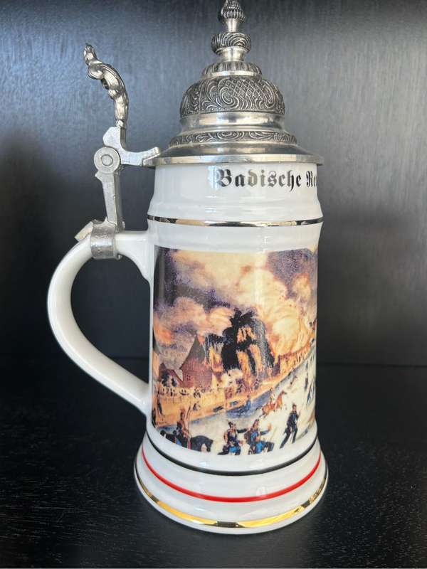 Reproduction Regimental German Beer Stein