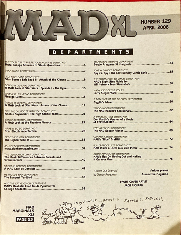 Mad XL Magazine (Super Special #129 2006)