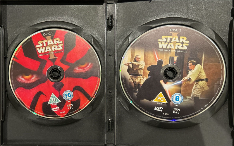 Star Wars DVD Boxset (Trilogy and Prequel Trilogy) Episodes l-Vl