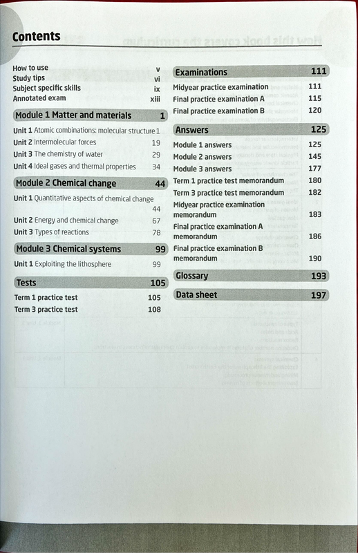 CAPS X-kit Achieve! Physical Sciences: Chemistry Grade 11 Study Guide