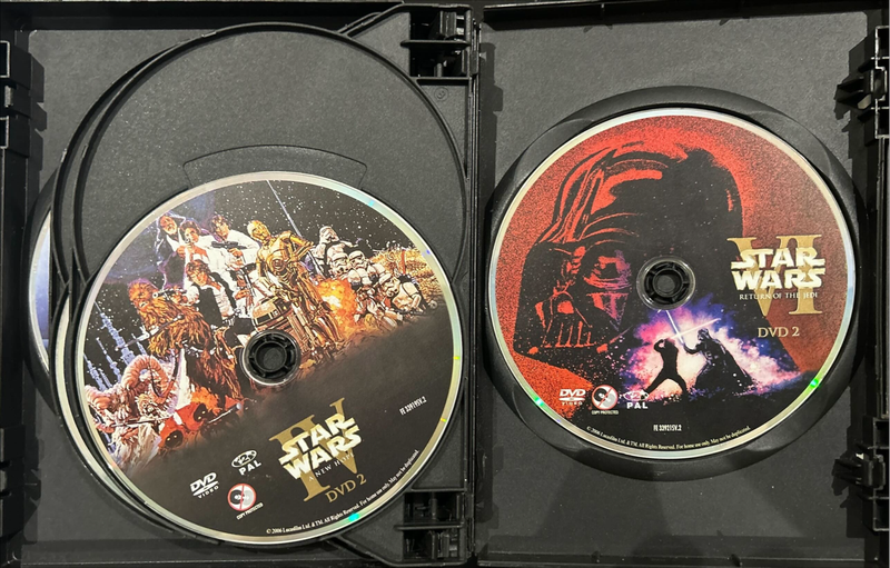 Star Wars DVD Boxset (Trilogy and Prequel Trilogy) Episodes l-Vl