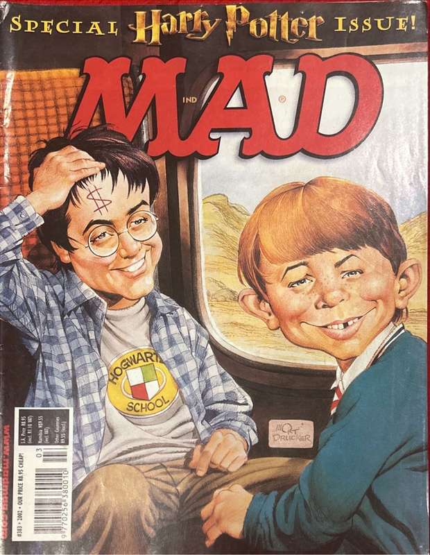 Harry Potter Mad Magazines (X5)