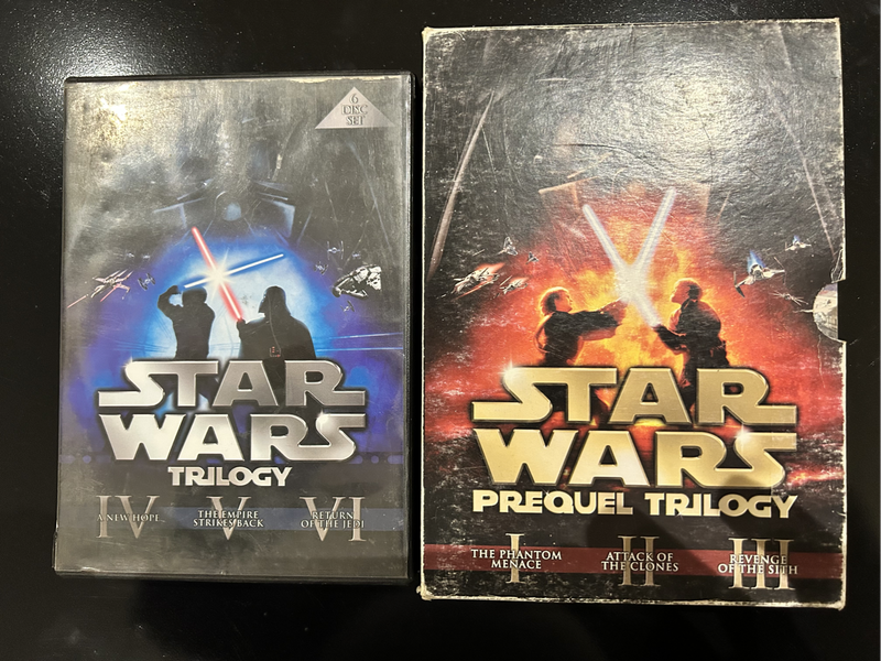 Star Wars DVD Boxset (Trilogy and Prequel Trilogy) Episodes l-Vl