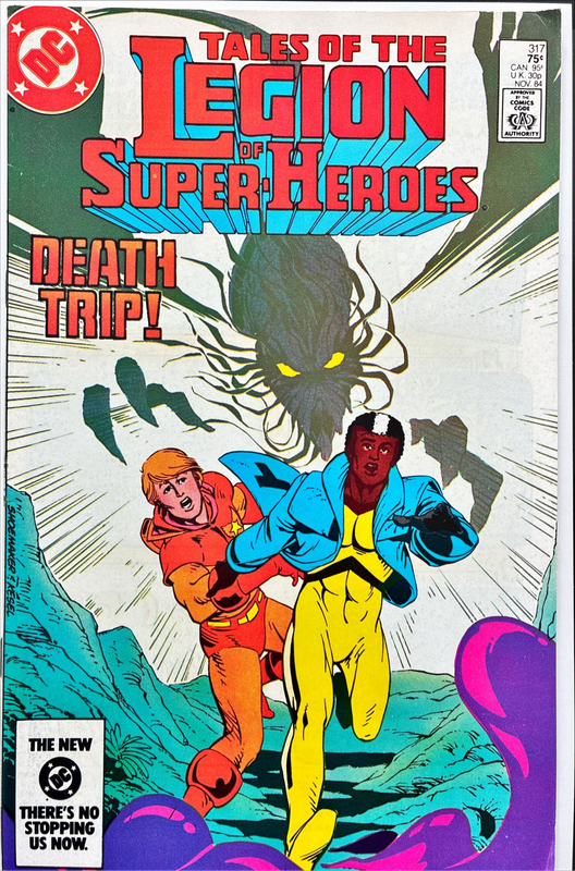 Vintage Legion of Super-heroes Comic #317 (FN/VFN)