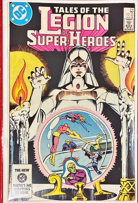 Vintage Legion of Super-heroes Comic #314 (FN/VFN)
