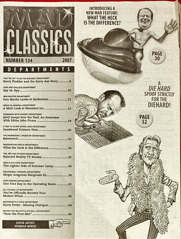 Mad Classics Magazine (Mad Special #134 2007)