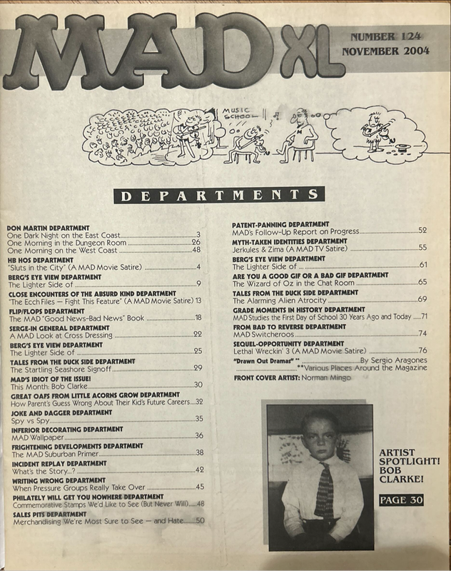 Mad Magazine XL (Super Special #124 2004)