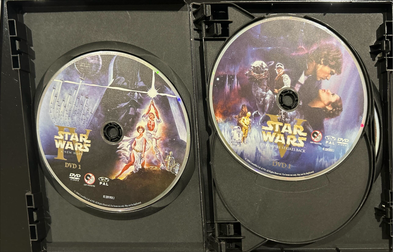 Star Wars DVD Boxset (Trilogy and Prequel Trilogy) Episodes l-Vl