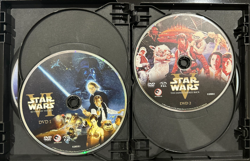 Star Wars DVD Boxset (Trilogy and Prequel Trilogy) Episodes l-Vl