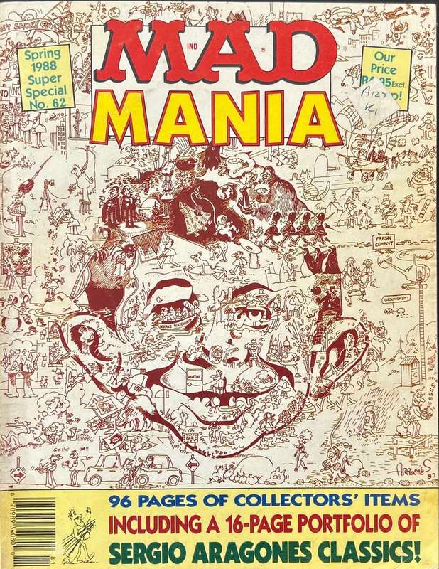 Mad Mania Spring 1988 Super Special No. 62