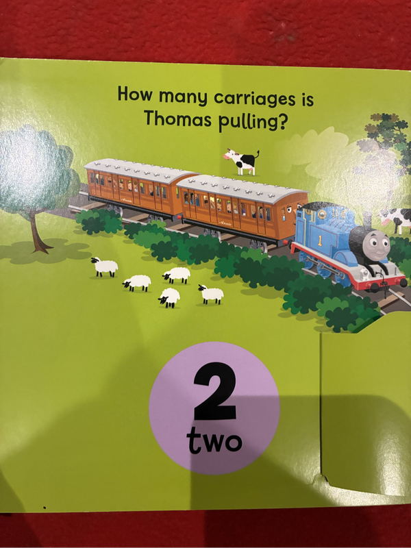 Thomas and Friends: My First Thomas Numbers (A Lift & Flap Book)