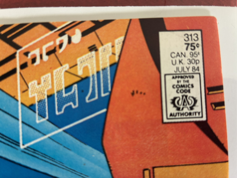 Vintage Legion of Super-heroes Comic #313 (FN/VFN)