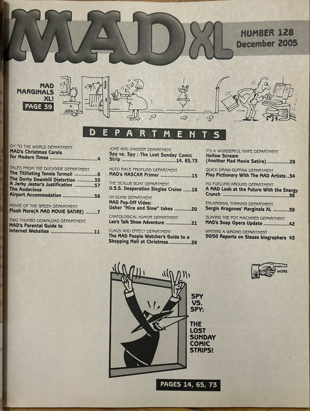 Mad Magazine XL (Super Special #128 2005)