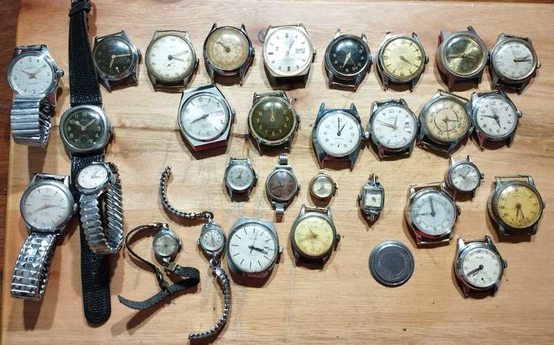 Vintage watch lot