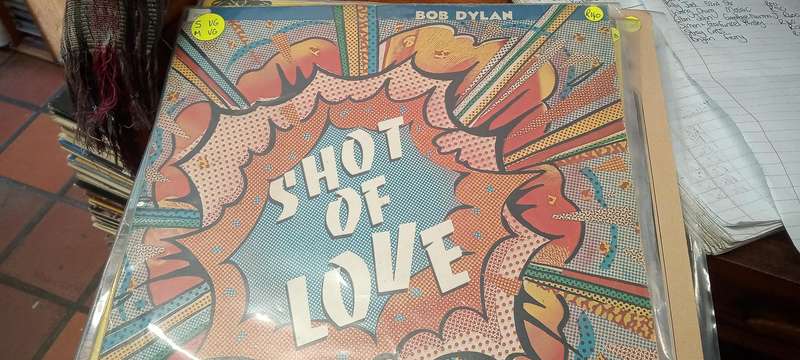 Bob Dylan shot of love