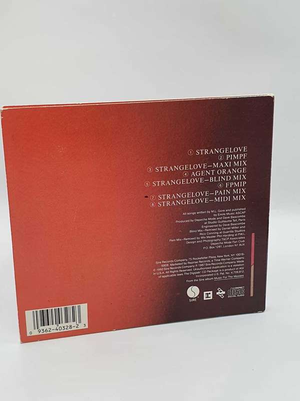 Depeche Mode  Strangelove  CD (Digipak, Single, Repress)
