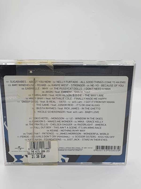 All The Hits 2008  2 x CD (Compilation)