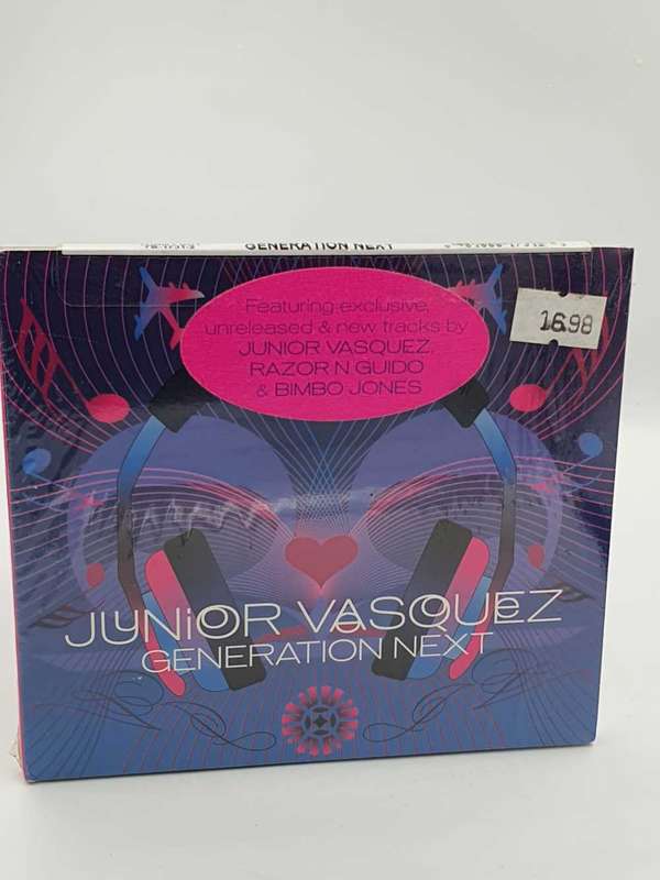 Junior Vasquez  Generation Next (2009, CD) Sealed