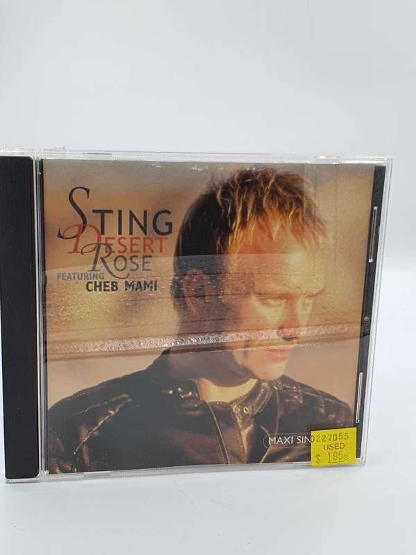 Sting Featuring Cheb Mami  Desert Rose  CD (Maxi-Single)