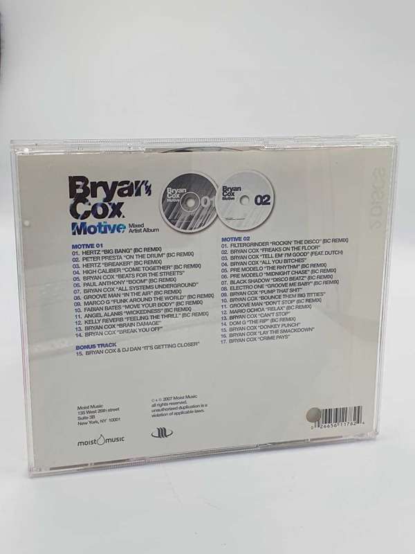 Bryan Cox  Motive 2Cd